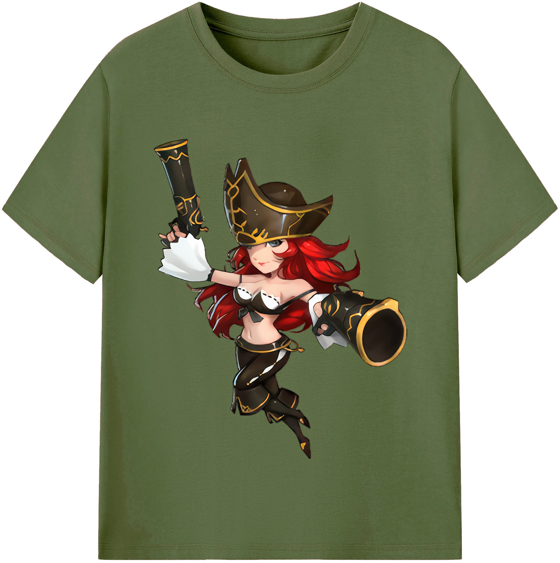 リーグ・オブ・レジェンド League of Legends LOL 綿100％半袖Tシャツ（フロントプリント）